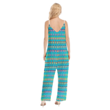 Many Faces Loose Cami Jumpsuit