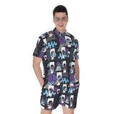 Hitop Squiggle Girl Short Jumpsuit