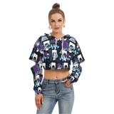 Hitop Squiggle Girl Cut Above Hoodie