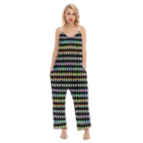 Many Faces Loose Cami Jumpsuit