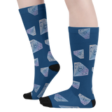 Diamonds Meow Socks