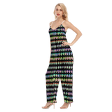 Many Faces Loose Cami Jumpsuit