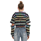 Many Faces Cut Above Hoodie