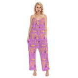 Gridlock Loose Cami Jumpsuit