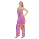 Gridlock Loose Cami Jumpsuit