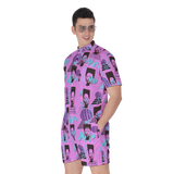 Hitop Squiggle Girl Short Jumpsuit