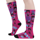 Hitop Squiggle Girl Socks