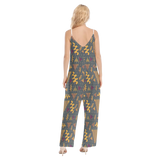 Gridlock Loose Cami Jumpsuit