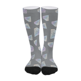 Diamonds Meow Socks