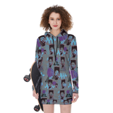 Hitop Squiggle Girl Hoodie Dress