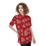Diamonds Meow Short Sleeve Shirt