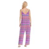 Many Faces Loose Cami Jumpsuit