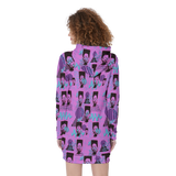 Hitop Squiggle Girl Hoodie Dress