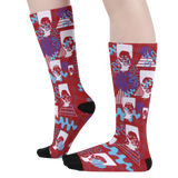 Hitop Squiggle Girl Socks