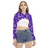 Diamonds Meow Hood & Sleeves