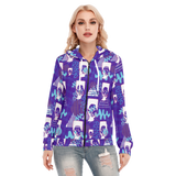 Hitop Squiggle Girl Long Zip Hoodie