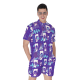 Hitop Squiggle Girl Short Jumpsuit