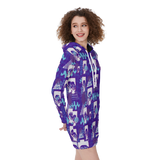 Hitop Squiggle Girl Hoodie Dress