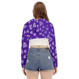 Diamonds Meow Hood & Sleeves