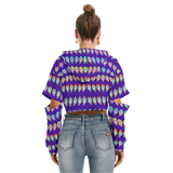 Many Faces Cut Above Hoodie