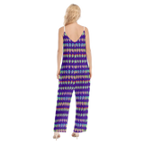 Many Faces Loose Cami Jumpsuit
