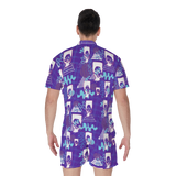 Hitop Squiggle Girl Short Jumpsuit