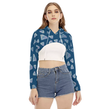 Diamonds Meow Hood & Sleeves