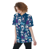 Hitop Squiggle Girl Short Sleeve Shirt