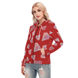 Diamonds Meow Long Zip Hoodie