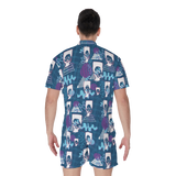 Hitop Squiggle Girl Short Jumpsuit