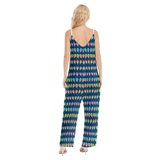 Many Faces Loose Cami Jumpsuit