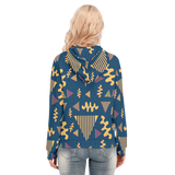 Gridlock Long Zip Hoodie