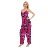 Hitop Squiggle Girl Loose Cami Jumpsuit