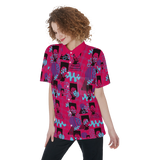Hitop Squiggle Girl Short Sleeve Shirt