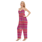 Many Faces Loose Cami Jumpsuit