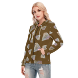 Diamonds Meow Long Zip Hoodie