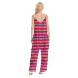 Many Faces Loose Cami Jumpsuit