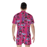Hitop Squiggle Girl Short Jumpsuit