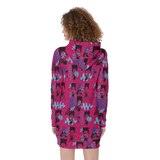 Hitop Squiggle Girl Hoodie Dress
