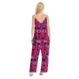 Hitop Squiggle Girl Loose Cami Jumpsuit