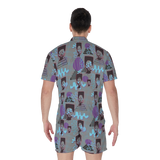 Hitop Squiggle Girl Short Jumpsuit
