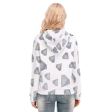 Diamonds Meow Long Zip Hoodie