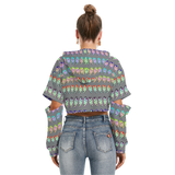 Many Faces Cut Above Hoodie
