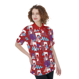 Hitop Squiggle Girl Short Sleeve Shirt