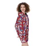 Hitop Squiggle Girl Hoodie Dress