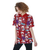 Hitop Squiggle Girl Short Sleeve Shirt