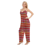 Many Faces Loose Cami Jumpsuit