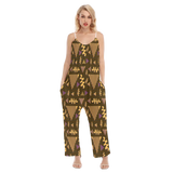 Gridlock Loose Cami Jumpsuit