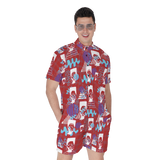 Hitop Squiggle Girl Short Jumpsuit