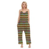 Many Faces Loose Cami Jumpsuit